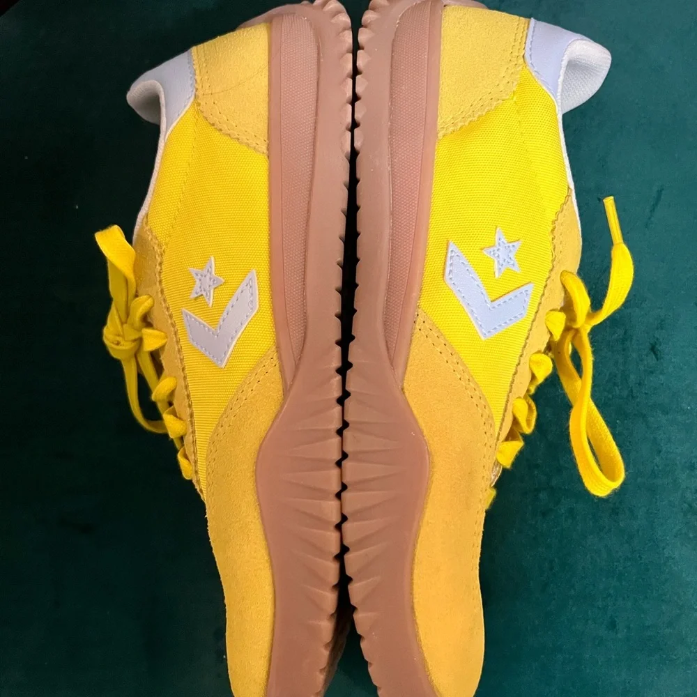 Converse One Star Retro Style Trainers Vivid Yellow Women’s Size 6 - Picture 4 of 6